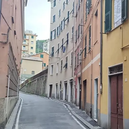 Bilocale Voltri Mare 4 Posti Appartement Genua Buitenkant foto