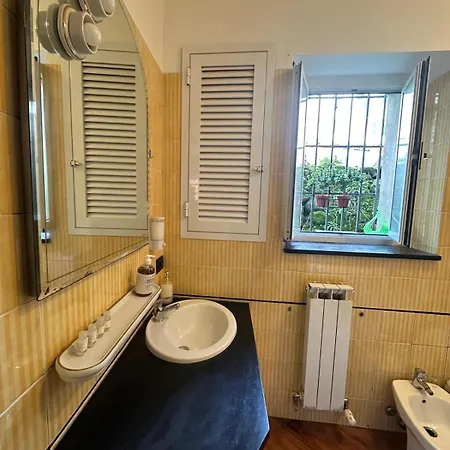 Bilocale Voltri Mare 4 Posti Appartement Genua Buitenkant foto