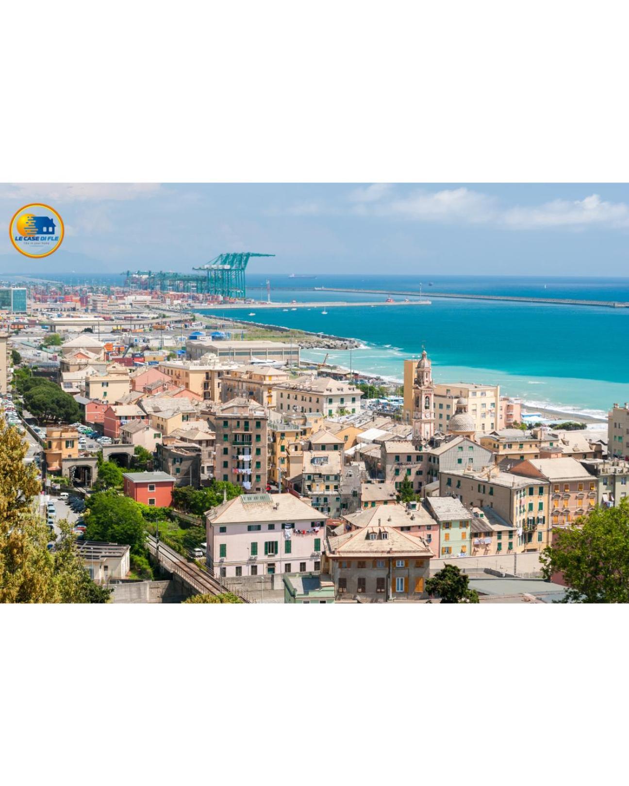 Bilocale Voltri Mare 4 Posti Apartamento Génova
